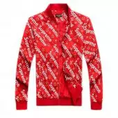 nouvelle chaqueta louis vuitton prix bas supreme red lv